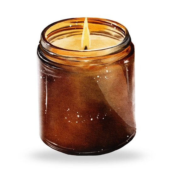 Świeca zapachowa Madre Tierra - creamy vanilla - 10szt